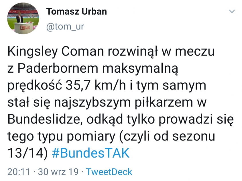 NIEPRAWDOPODOBNA prędkość Comana! NAJSZYBSZY PIŁKARZ BUNDESLIGI OD SEZONU 13/14